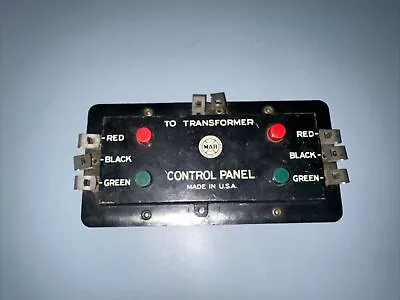 Marx O Scale 4 Button Control Panel • $0.99