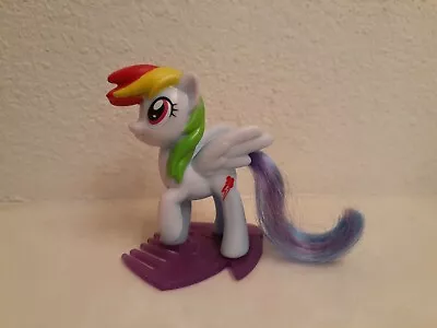 2016 My Little Pony Figurine Rainbow Dash Wings W/comb McDonald's  • $12