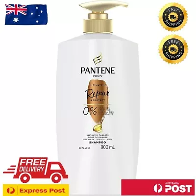 Pantene Pro-V Ultimate 10 Repair & Protect Shampoo 900mL 0 Percent Silicones. • $14.99