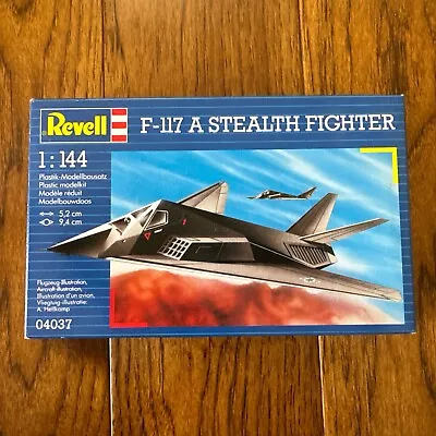 Revell F-117A Stealth Fighter 1:144 Model Kit 04037 • $9.99