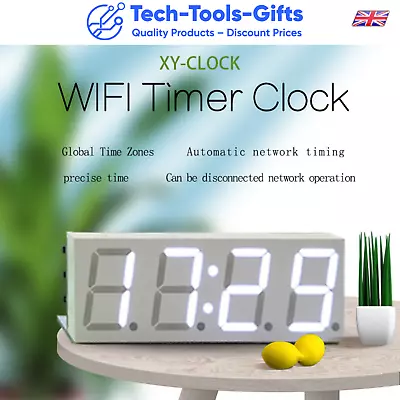 WiFi Clock Module Automatically Sends Time  DIY Digital Electronics Wireless UK • £9.99