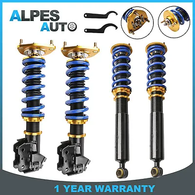 Set(4) Coilover Suspension Adjustable Struts Shocks For 89-94 Nissan S13 240SX • $209.80