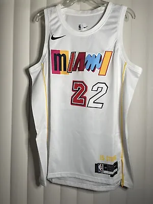 Jimmy Butler Miami Heat Mashup 22-23 City White Jersey • $39.99