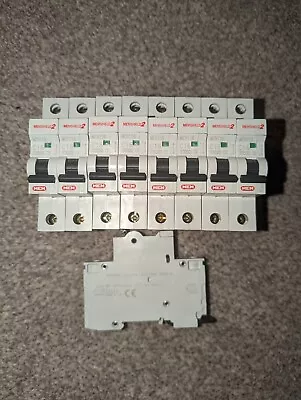 MEM/Eaton Memshield 2 Single Pole MCB  16A  Type C MCH116 • £3.50