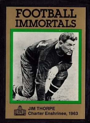 1985-88 Football Immortals - Mint Condition - Pick A Card To Complete Your Set • $1.79