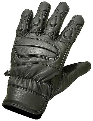 Lite Summer Leather Motorcycle Gloves Motorbike Tactical Mittens Knuckle Pads  • £12.99