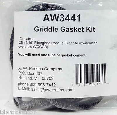 £11.40 • Buy AW 3441 Griddle Mesh Replacement Gasket Vermont Castings 0003441 5/16  VCGGB
