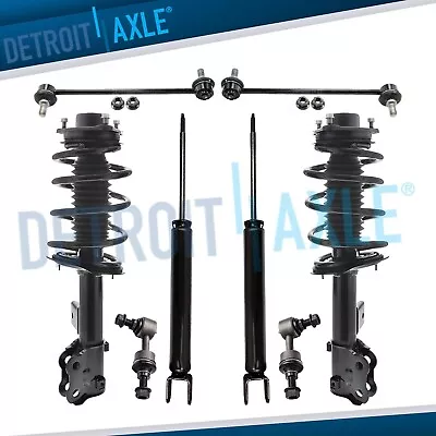 Front Struts W/Coil Spring Rear Shocks Sway Bars For Hyundai Sonata Kia Optima • $194.54