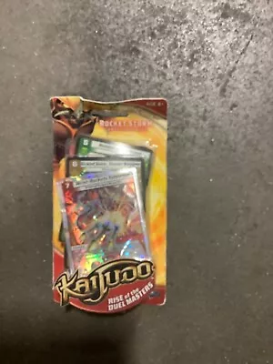 Kaijudo Rise Of The Duel Masters Rocket Storm Competitive Deck + Booster Pack • $8.99