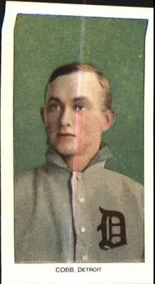1909-11 T206 Reprint Baseball Card #97 Ty Cobb/Portrait Green • $50