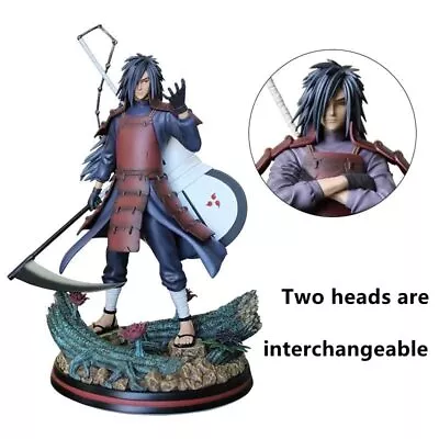 Naruto Madara Figure Uchiha RFeplaceable Uchiha Itachi Head PVC Action Anime • $44.83