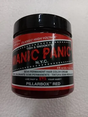 MANIC PANIC Hair Dye Vegan & Cruelty Free- PILLARBOX RED-FREE SHIPPING • $11.49