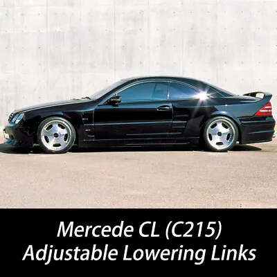 For 2000-06 MERCEDES BENZ CL CLASS W215 ADJUSTABLE LOWERING KIT LINKS SUSPENSION • $129.99