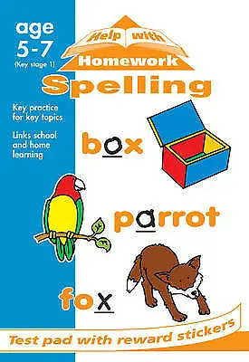 £3.07 • Buy Spelling (Help With Homework Test Pads) Highly Rated EBay Seller Great Prices