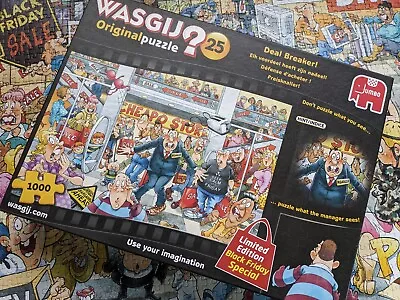 Wasgij Original 25 Jigsaw Puzzle  Deal Breaker  Limited Edition... Complete. • £22