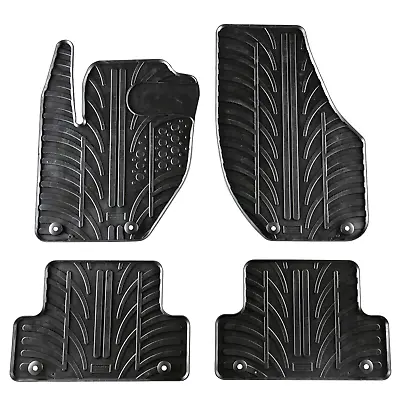 Rubber Car Floor Mats For Volvo V40 All Weather Heavy Duty Rugs Auto Liners New • $59.34