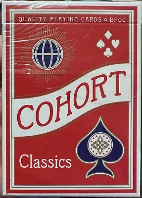 Cohort Red Classics Marked Playing Cards Ellusionist • $12.99