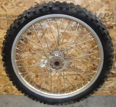 2006 Honda CRF250X CRF250 CRF 250 X Front Rim Tire Wheel Spoked 80/100-21 21  21 • $259.95