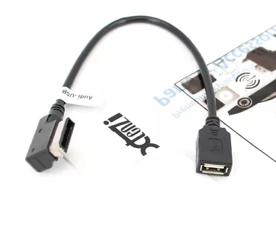 Xtenzi MDI Music Interface Adapter USB AUX Cord For VW Tiguan CC GTI Golf Jetta • $12.99