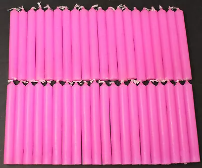 40 Mini 4  Chime Spell Candles: Pink (Wicca Altar Ritual) 2 X 20 • $15.95