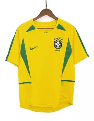 Retro 2002/03 Brazil Home Jersey • $55