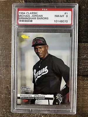 1994 Classic #1 Michael Jordan Birmingham Barons • $29.99