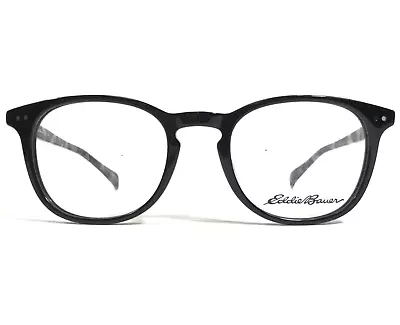 Eddie Bauer Eyeglasses Frames EB32210 BK Black Grey Tortoise Horn Rim 49-20-140 • $44.99