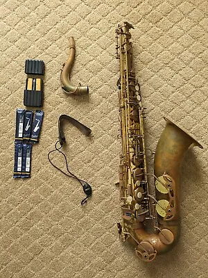 Julius Keilwerth SX90 Tenor Saxophone - Model JK3300-8-0 (Gold Lacquer). • $3600