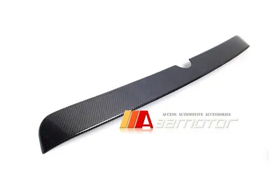 Carbon Fiber L Type Roof Spoiler Wing Fits 1999-2006 Mercedes W220 S-Class Sedan • $180.49