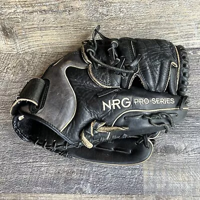 Miken NRG Pro-Series 12 Inch Softball Glove Black Well Broken In - RHT NRGF120 • $34.98