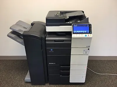 Konica Minolta Bizhub 554e Black & White Copier Printer Scanner LOW 260k Total ! • $5400
