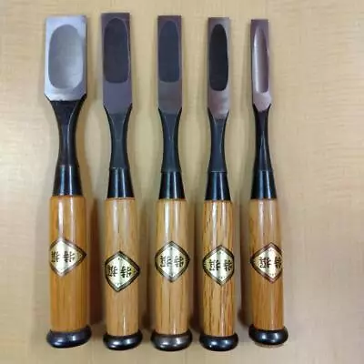 £155.67 • Buy Japanese Vintage Chisel 5set Nomi Made By Famous Blacksmith Kanehisa Etc /14m