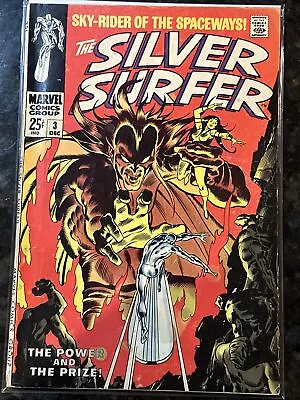Silver Surfer #3 1968 Key Marvel Comic Book 1st Appearance Of Mephisto • $299.99