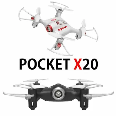 Syma X20 Pocket Drone RC Quadcopter Altitude Hold Headless 2.4G Flip Helicopter • $24.98