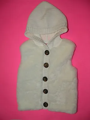 $21.99 • Buy Gymboree Penguin Chalet  Fur Sweater Vest 12 24 2t 3t 4t 5t Nwt