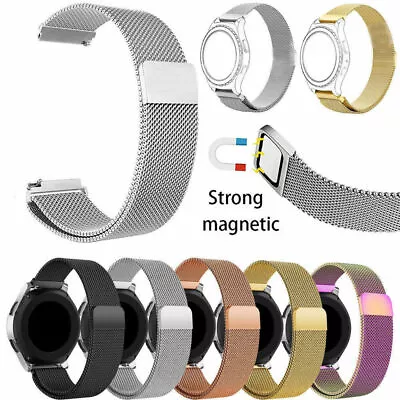 Magnetic Milanese Watch Bands Steel Wirst Strap For Samsung Galaxy Watch 42/46mm • $7.99