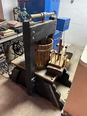 Large Antique/Vintage Apple Cider/Fruit Press • $700