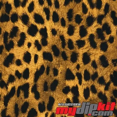 Hydrographic Film Hydrographic  Hydro Dip Cheetah AP-033A • $12.99