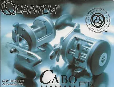 QUANTUM CABO PTs SCHEMATIC INSTRUCTION GUIDE PARTS LIST • $6.99