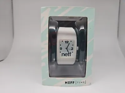 Neff White Quartz Analog Unisex Watch Hipster Style  • $30