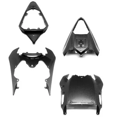 For Yamaha YZF R6 2008-2016 Carbon Fiber 4 Upper Lower Rear Tail Section Fairing • $314.81