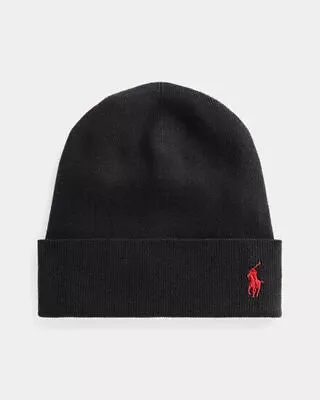 Polo Ralph Lauren Pony Beanie Hat Cap Rib-Knit Cotton • $39.95