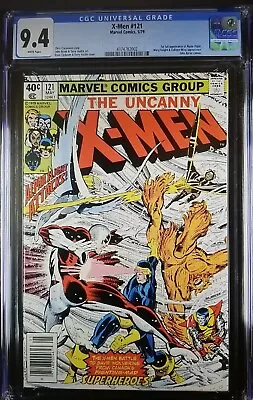 X-Men #121 Cgc 9.4 Alpha Flight 1st Full Appearance White Pages Beautiful Copy! • $210