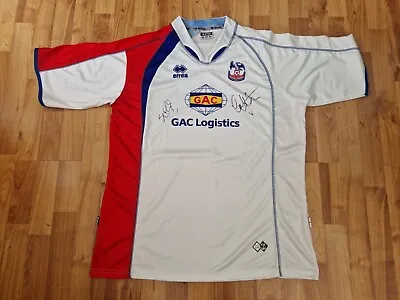 £39.99 • Buy Classic Signed By 2 Crystal Palace 2007-2008 Mens Xxxl Football Away Shirt Errea