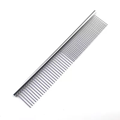 Metal Dog Combs 1  Pack For GroomingPet Comb With Rounded Ends Stainless Stee} • $4.54