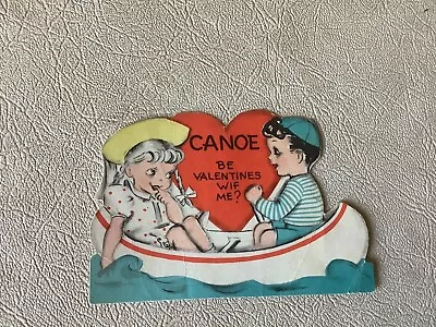 Valentine Card Vintage/1930-40’s • $3.99