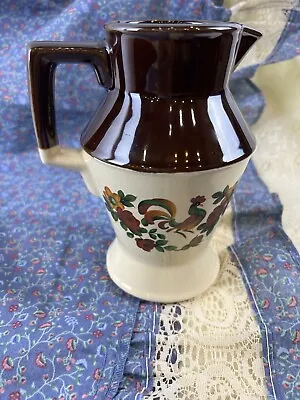 Vintage McCoy Stoneware Country Yorkville Rooster Pitcher  • $20