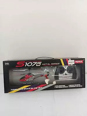 Syma S107/S107G R/C Helicopter With Gyro- Red • $24.99