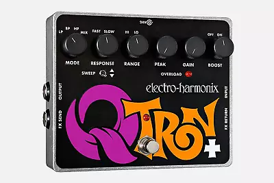 Electro-Harmonix Q-TRON PLUS Envelope Filter With Effects Loop Pedal • $192.30