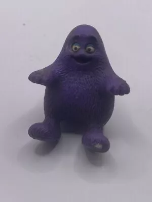 McDonald’s Grimace Miniature 1990 Mini Happy Meal  - Mcdonaldland Vintage Toy • $12